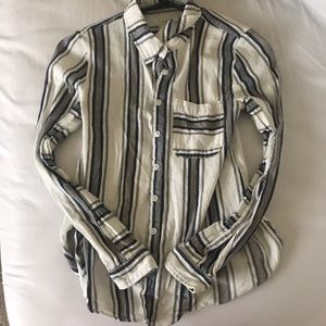 Striped Button Up Shirt